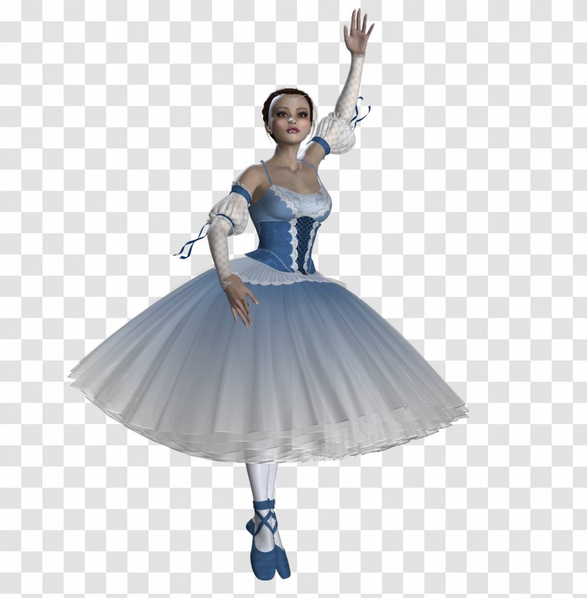 Ballet Tutu Dance Gown - Watercolor Transparent PNG