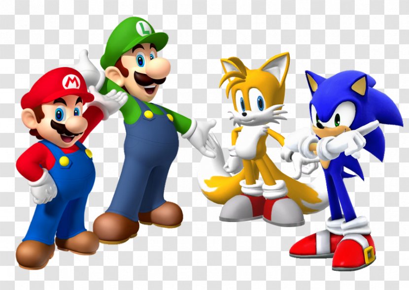 Mario & Sonic At The Olympic Games Super Bros. Hedgehog R - Bros Transparent PNG