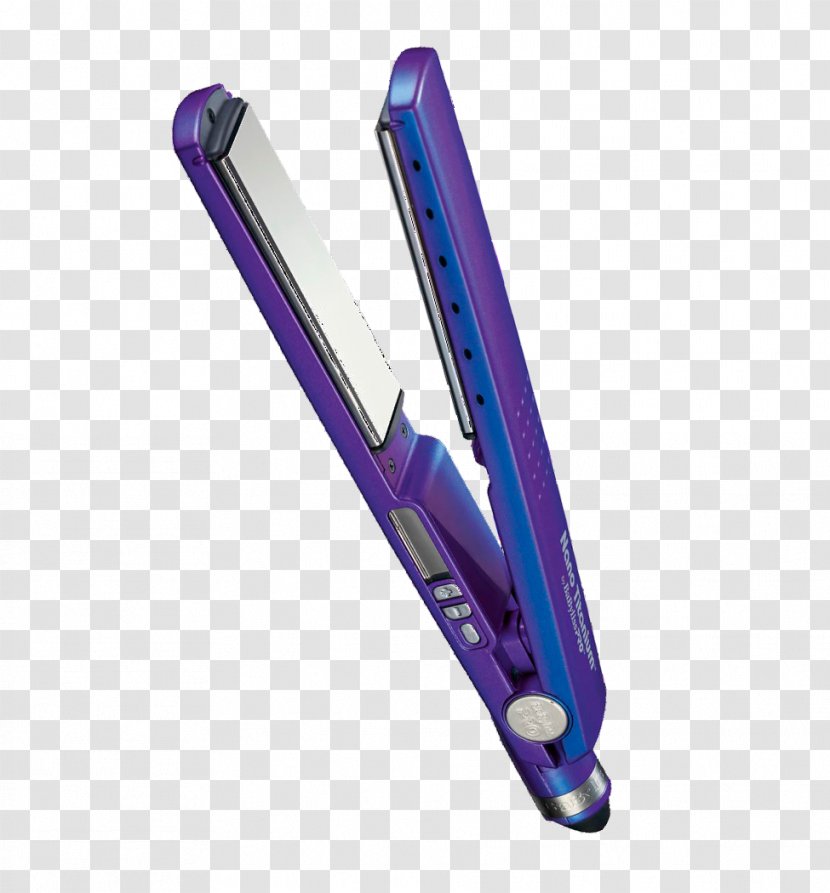 Hair Iron BaByliss SARL - Purple - Degrade Transparent PNG