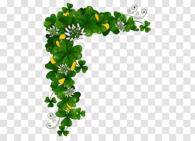 St Patricks Day - Flower - Ivy Symbol Transparent PNG