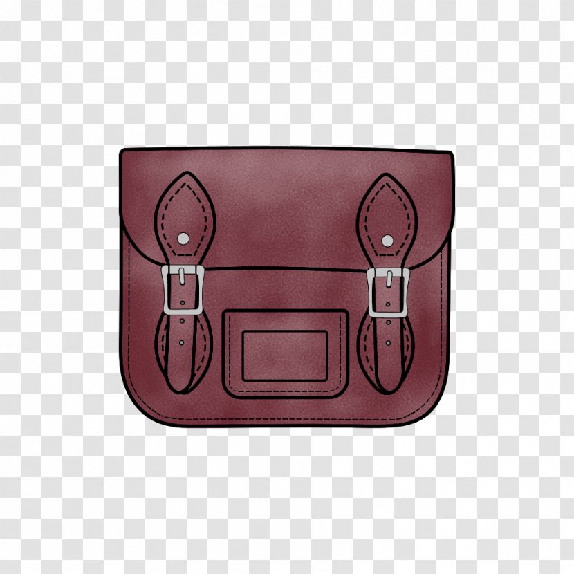 Leather Satchel Briefcase Tote Bag - Chocolate Transparent PNG