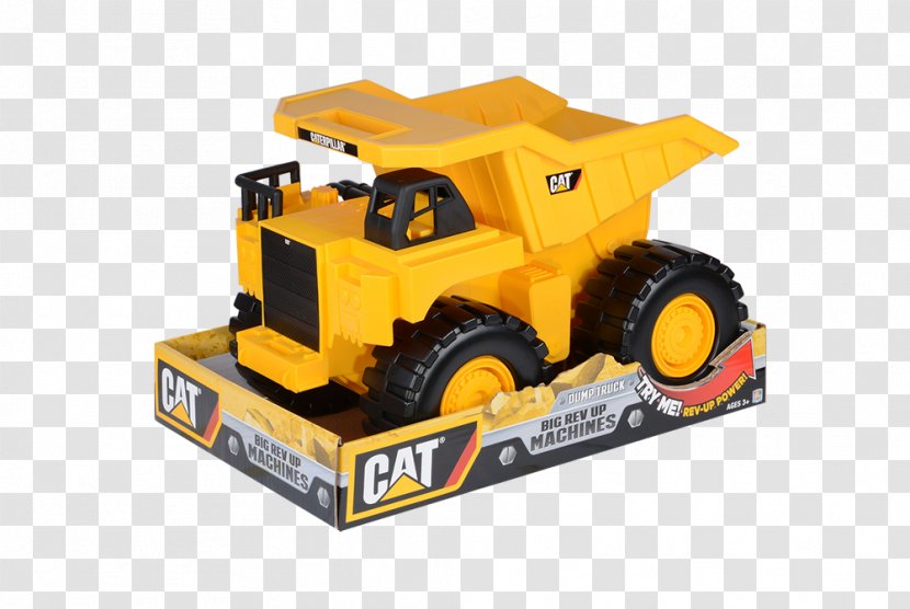 Caterpillar Inc. Dump Truck Car Vehicle - Toy Transparent PNG