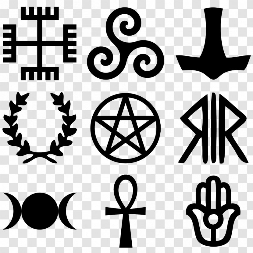 Modern Paganism Heathenry Symbol Wicca - Religious - Religion Transparent PNG