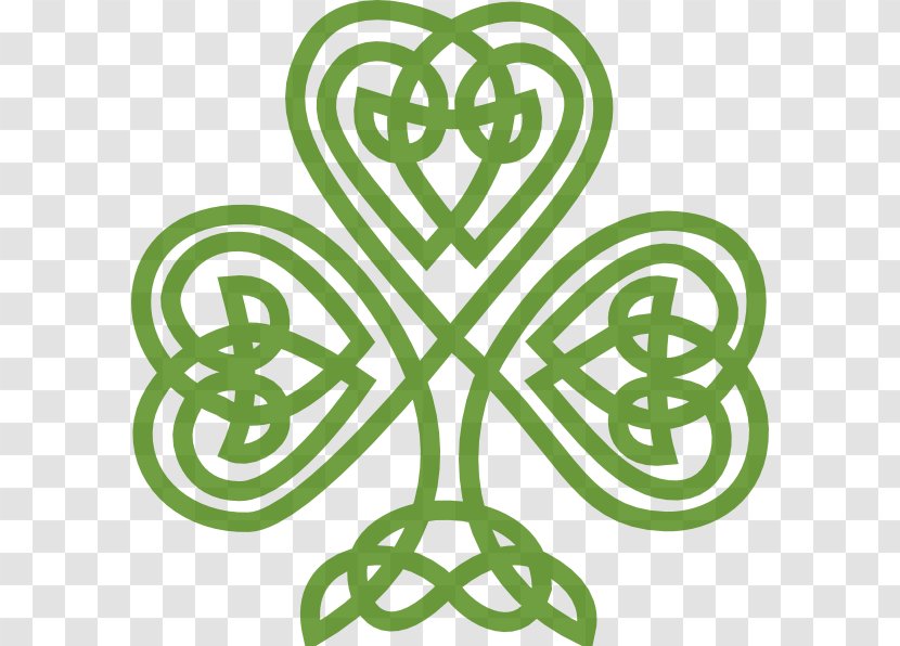 Ireland Shamrock Celtic Knot Saint Patrick's Day Clip Art - Patrick S - Cliparts Transparent PNG