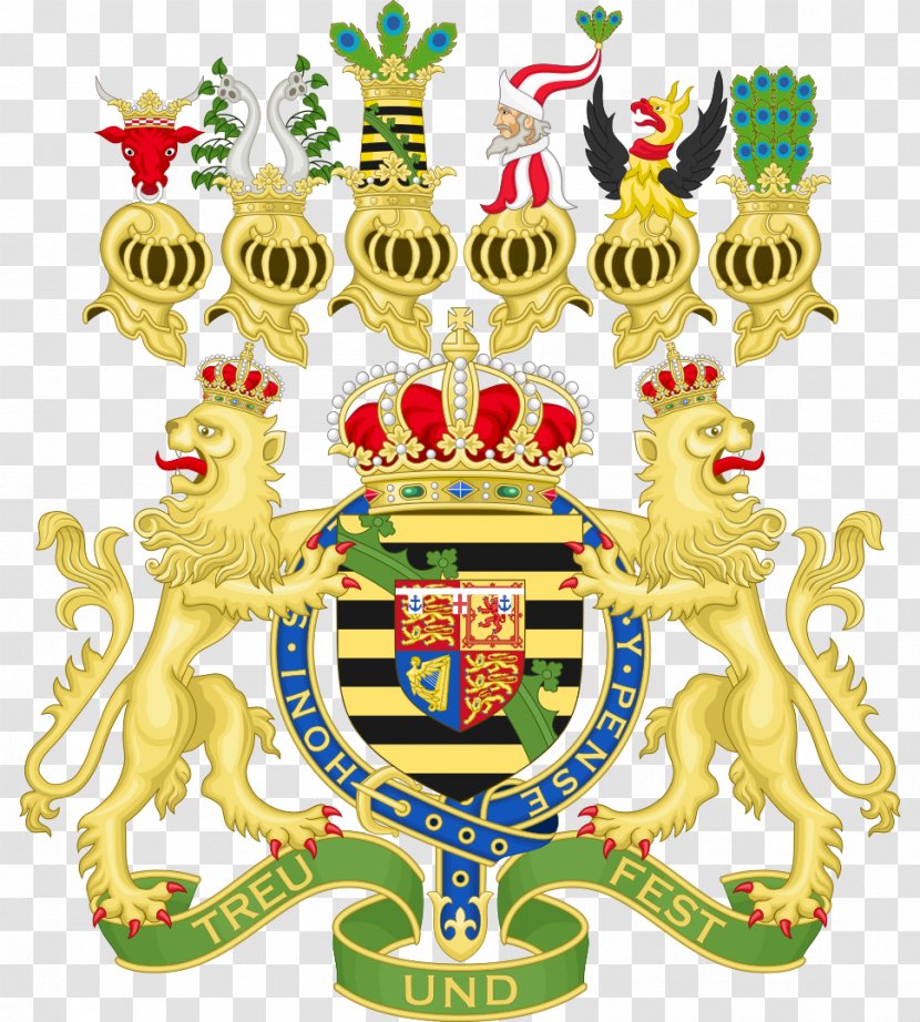 House Of Saxe-Coburg And Gotha Coat Arms - Charles Edward Duke Saxecoburg - Victoria Day Cartoon Saxe Coburg Transparent PNG