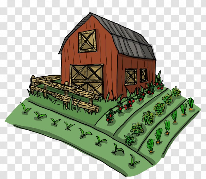 House Farm Agricultural Land Clip Art - Building Transparent PNG