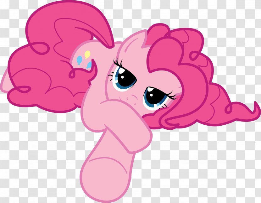 Pinkie Pie Rainbow Dash Fluttershy Applejack Pony - Heart Transparent PNG