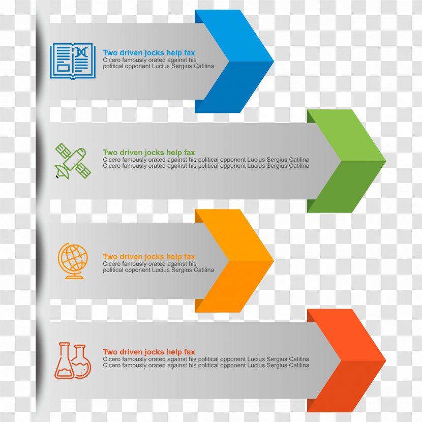 Infographic Graphic Design Management - Material - Color Arrow Transparent PNG