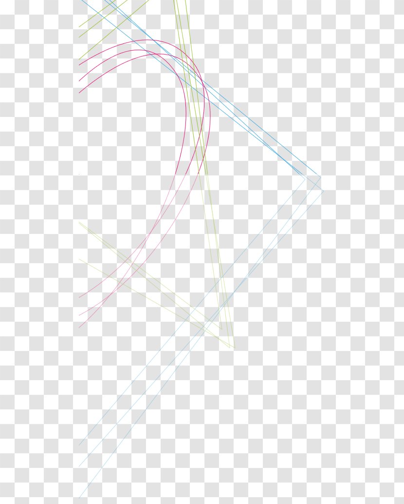 Line Angle Pattern - Pink Transparent PNG