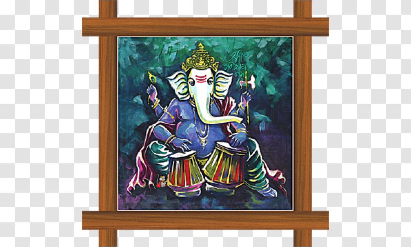 Ganesha Mahadeva Lakshmi Krishna Painting - Deity Transparent PNG