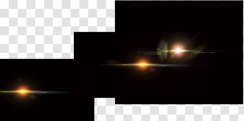 Lighting Darkness Midnight - Lens Flare - Light Effect Transparent PNG