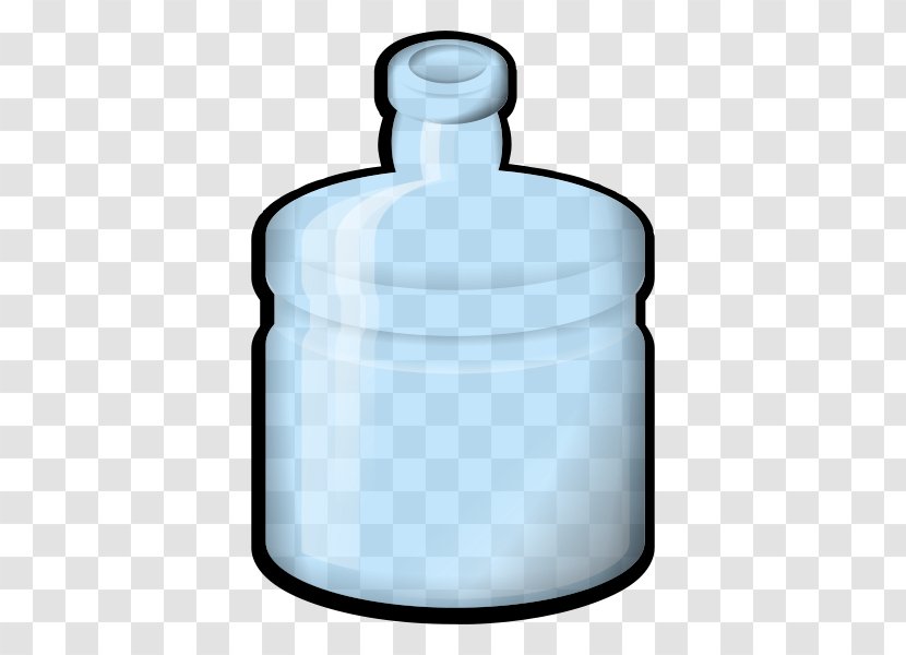 Clip Art Water Bottles Vector Graphics Openclipart - Container - Bottle Transparent PNG