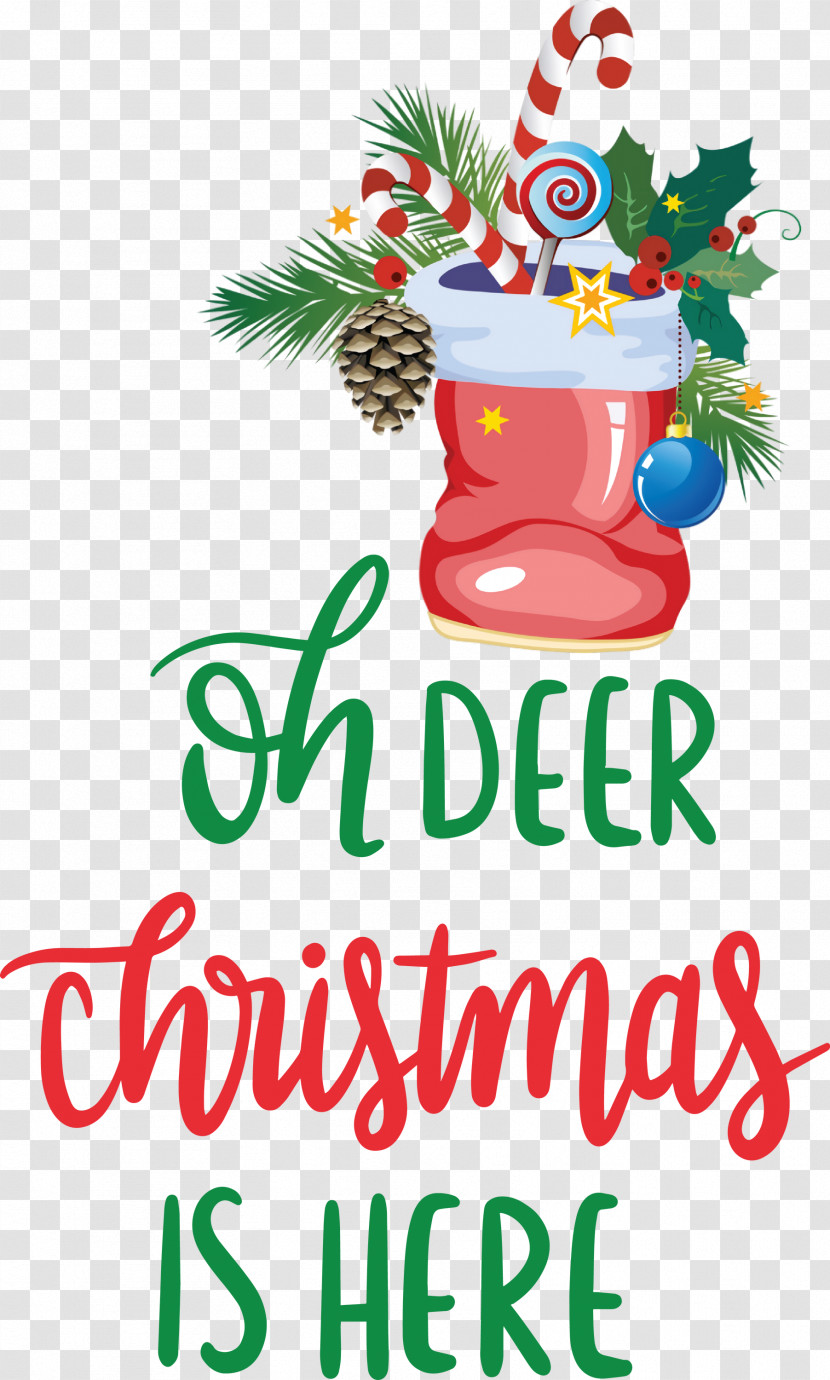 Christmas Deer Winter Transparent PNG