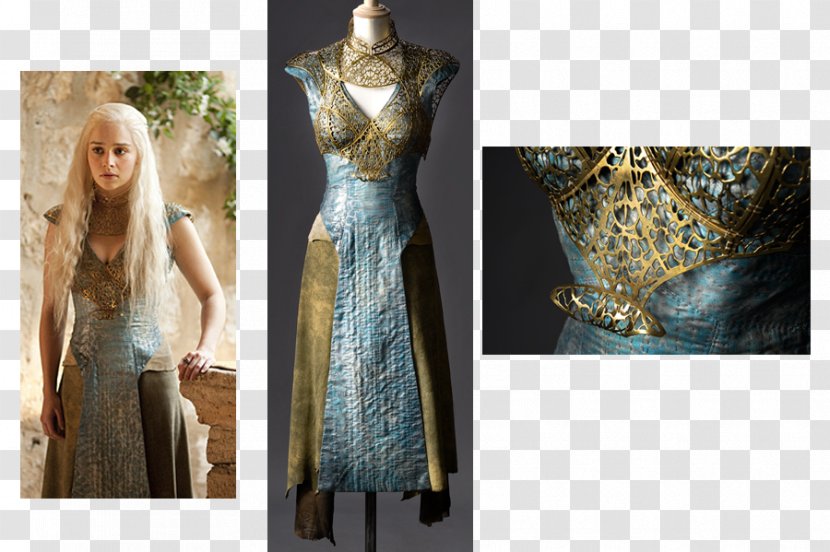Daenerys Targaryen Dress Costume Designer Clothing - Frame - Emilia Clarke Transparent PNG