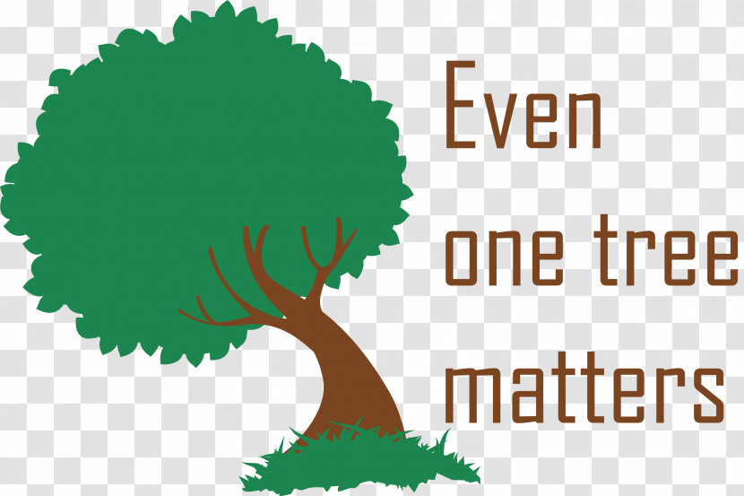 Even One Tree Matters Arbor Day Transparent PNG