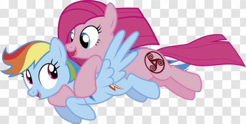 Pinkie Pie Rainbow Dash Fluttershy - Tree Transparent PNG