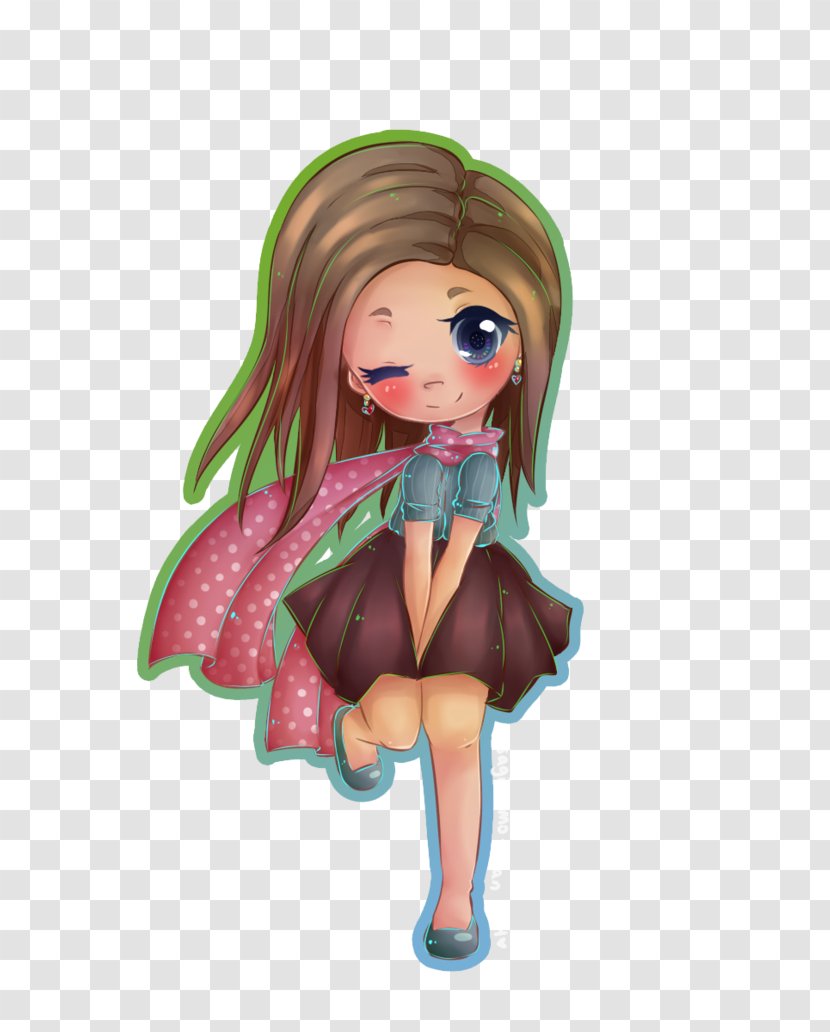 Fairy Brown Hair Doll - Figurine Transparent PNG