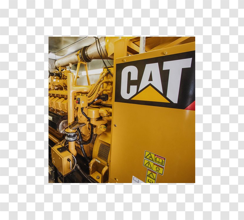 Caterpillar Inc. Cogeneration Finning Canada Energy - Yellow Transparent PNG