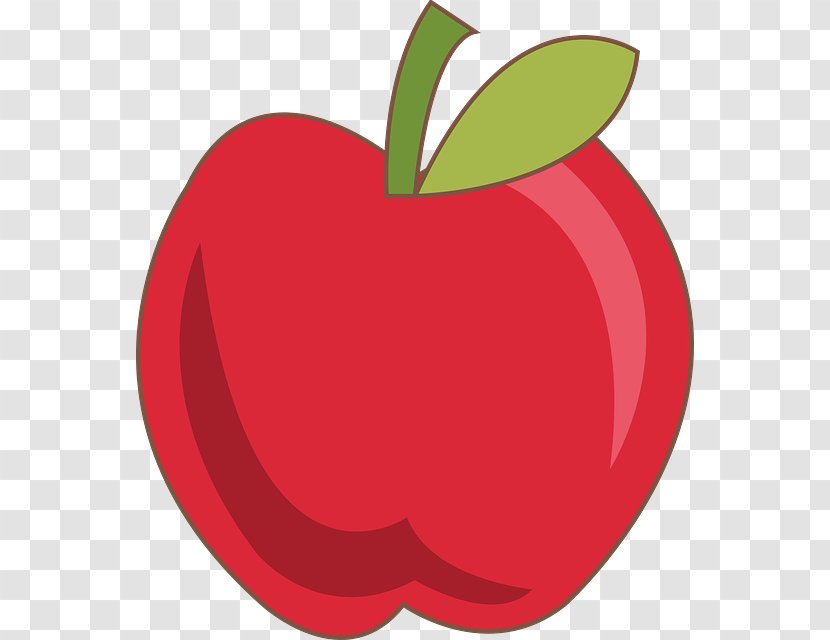Snow White Apple Clip Art - Food - Catering Vector Transparent PNG