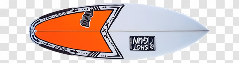 Surfboard Logo Brand - Orange - Design Transparent PNG