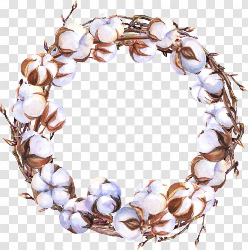 Watercolor Painting Wreath - Christmas Day - Eucalyptus Transparent PNG