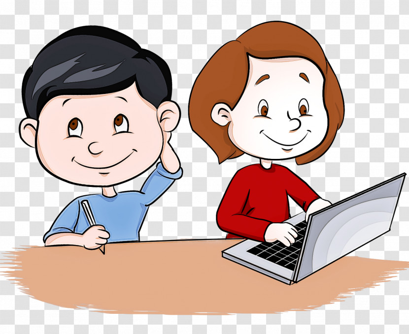 Cartoon Job Child Learning Sharing Transparent PNG