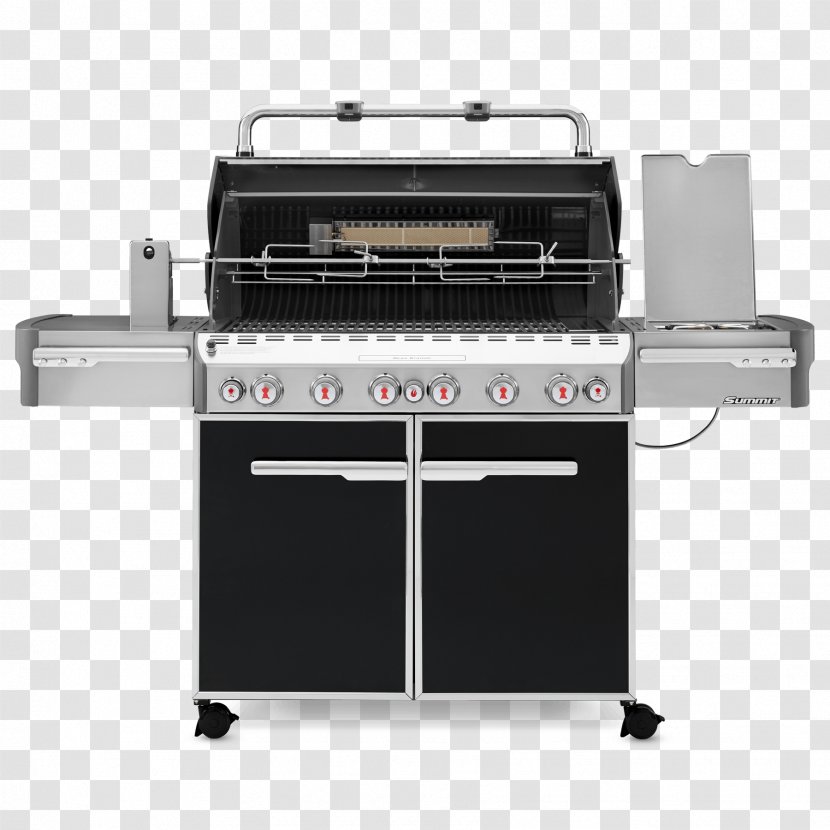 Barbecue Weber Summit S-670 E-670 Weber-Stephen Products Natural Gas - Machine Transparent PNG