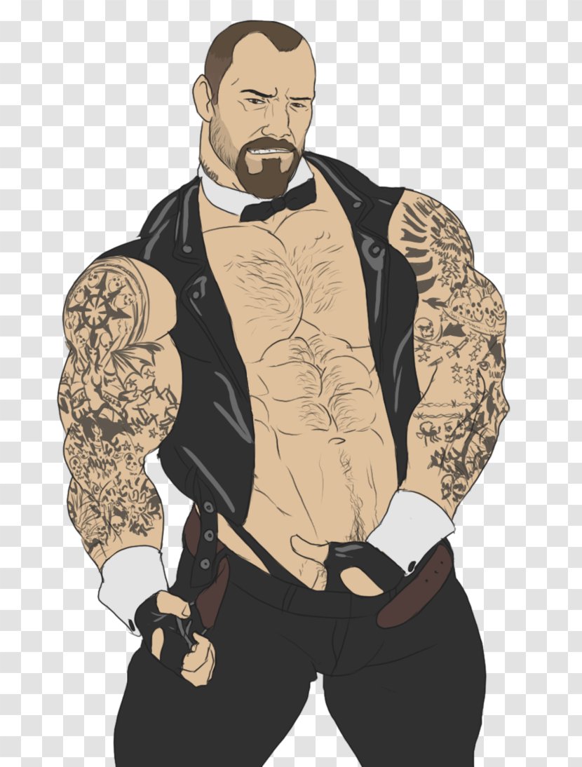 Male Homo Sapiens Animated Cartoon Facial Hair - Fictional Character - Muscle Transparent PNG
