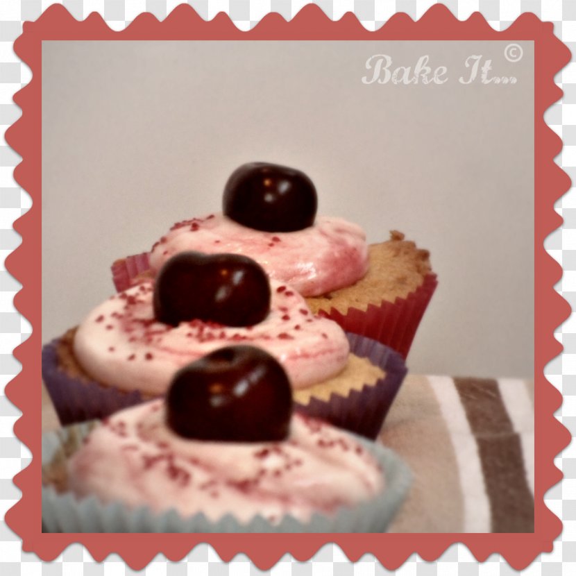 Cupcake Buttercream Chocolate Brownie Truffle Praline - Cheesecake - Fine Dividing Line Transparent PNG