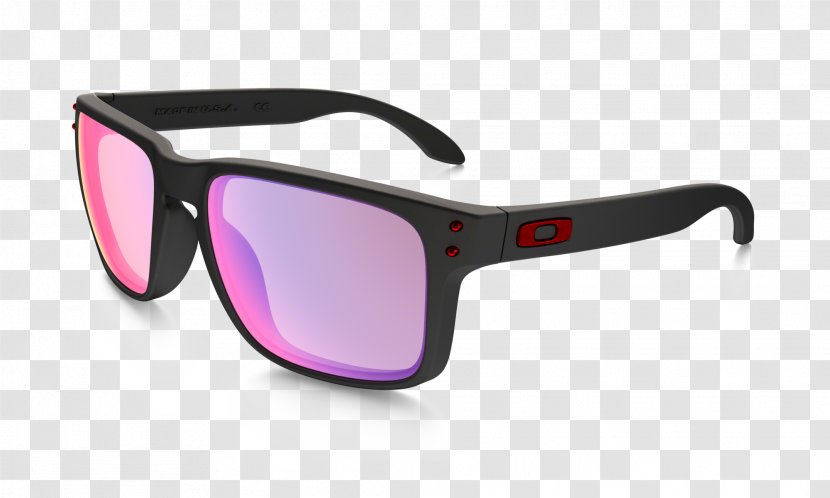 Oakley, Inc. Sunglasses Oakley Holbrook Lens Red - Purple Transparent PNG