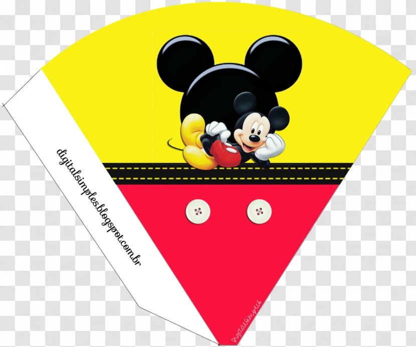 Mickey Mouse Minnie Pluto Party - Napkin Transparent PNG