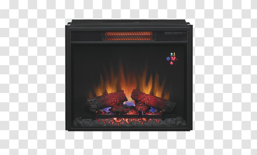 Electric Fireplace Insert Electricity Firebox - Heating - Fire Transparent PNG