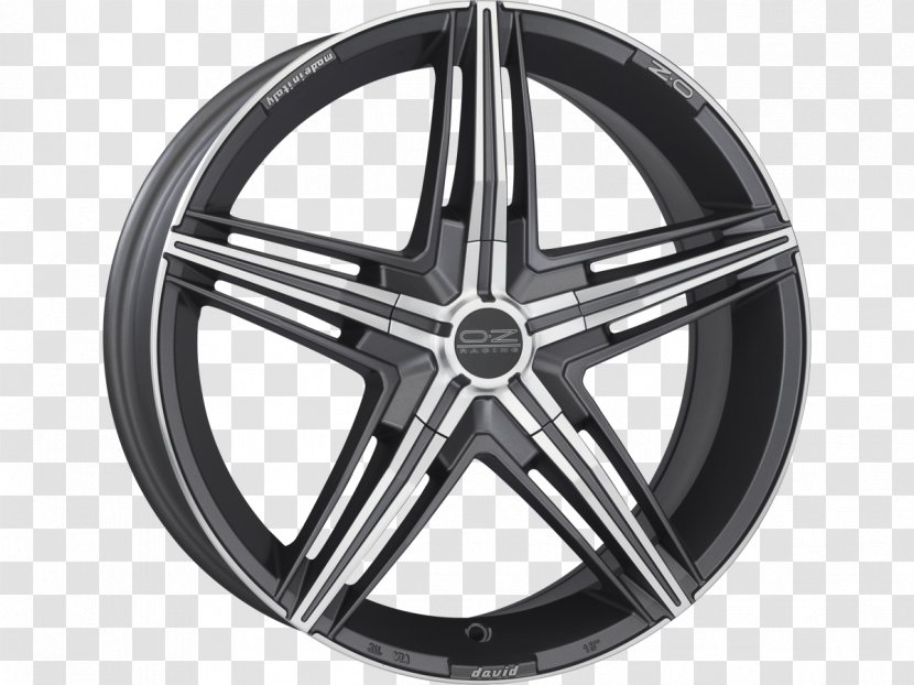 OZ Group Car Alloy Wheel Tire - Auto Part - Oz Transparent PNG