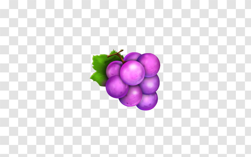 Grape Icon - String - A Of Purple Grapes Transparent PNG