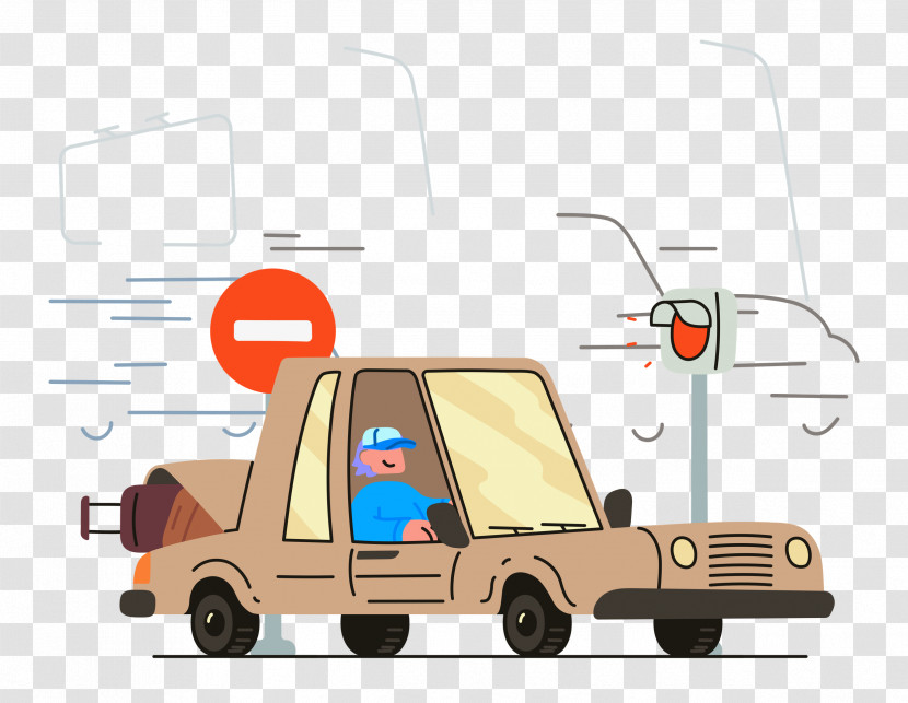 Driving Transparent PNG