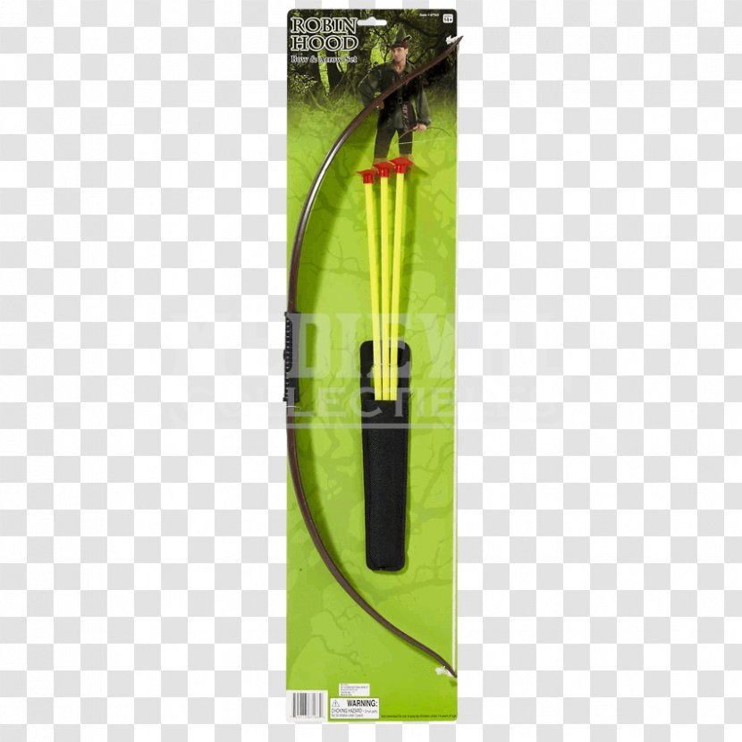 Bow And Arrow Robin Hood Quiver Costume - Yellow Transparent PNG