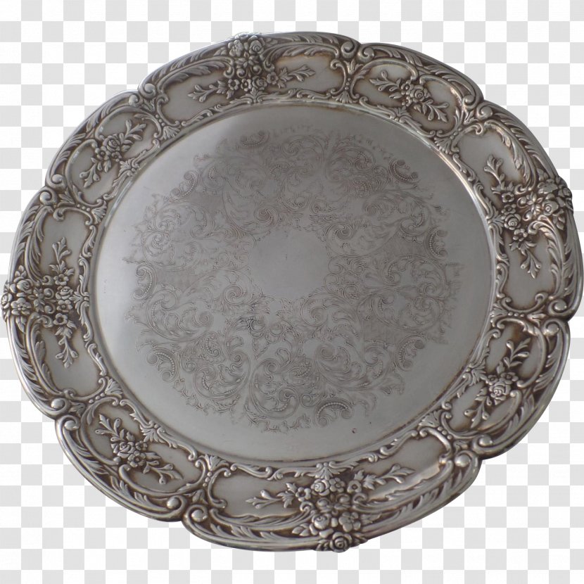 Platter Buffet Tableware Silver Plate - Silverplate - Tray Transparent PNG