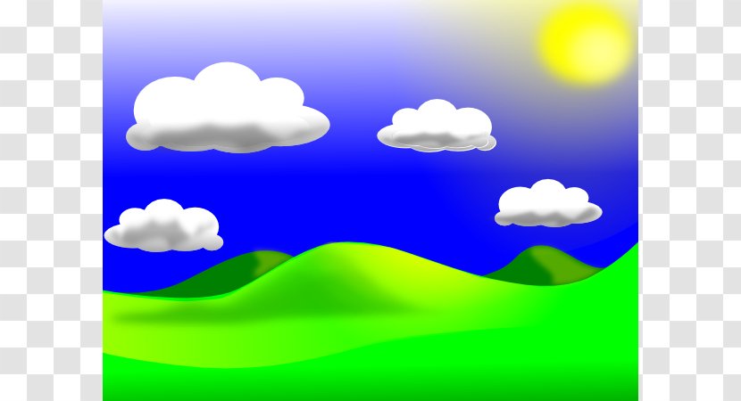 Landscape Clip Art - Nature - Countryside Cliparts Transparent PNG