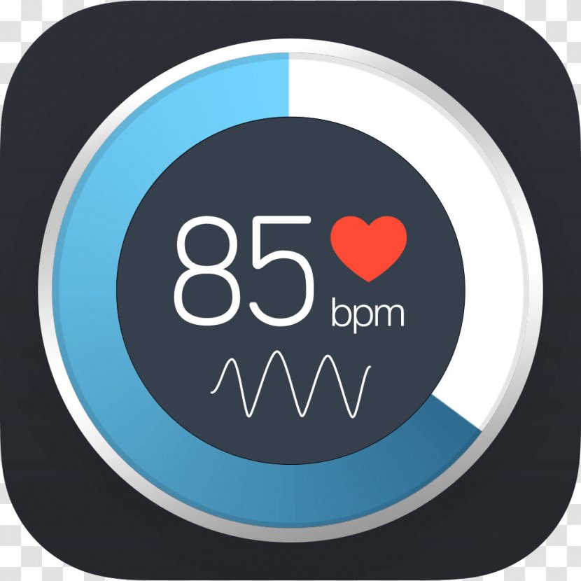 Heart Rate Monitor Logo Product Design Brand - Gym Landing Page Transparent PNG