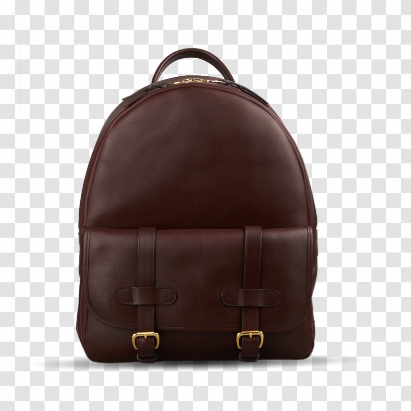 Handbag Zipper Leather Tote Bag - Brown Transparent PNG