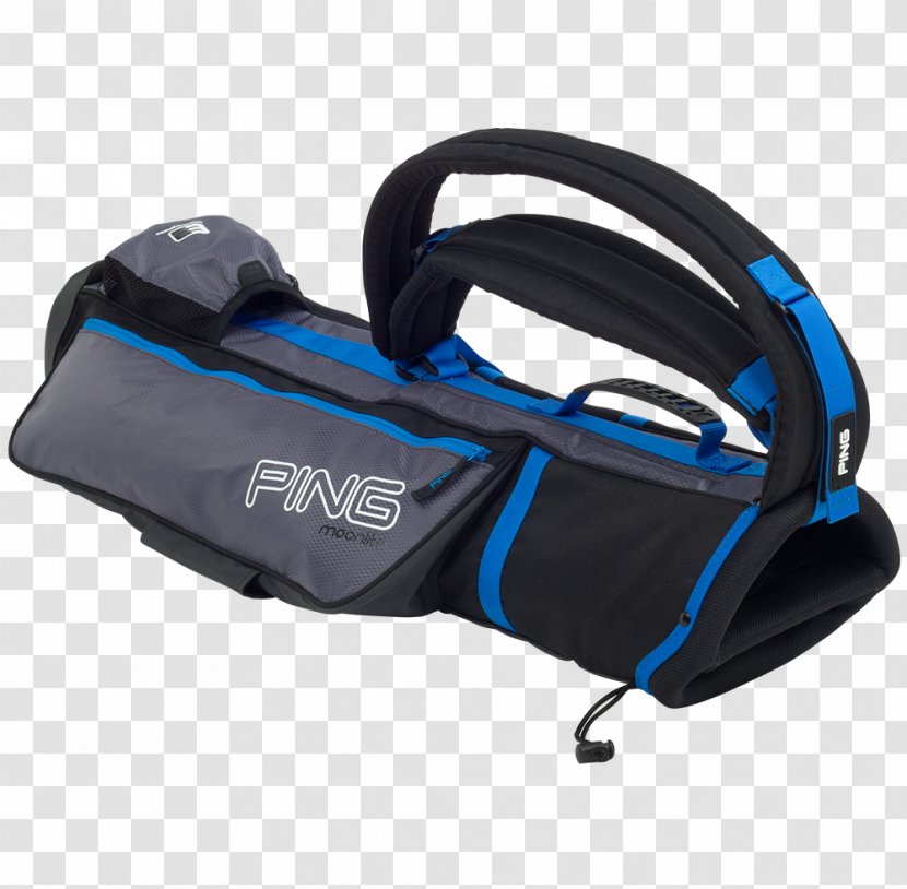 Ping Bag Golf Clubs Equipment - Headset - Black Charcoal Transparent PNG