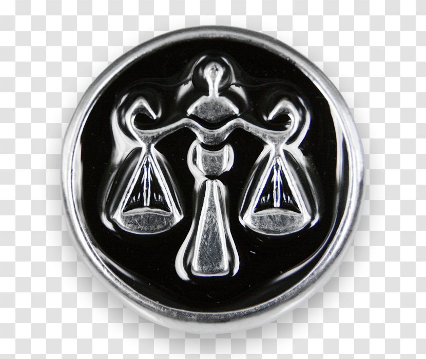 Emblem Silver - Symbol - Libra Birthstone Transparent PNG