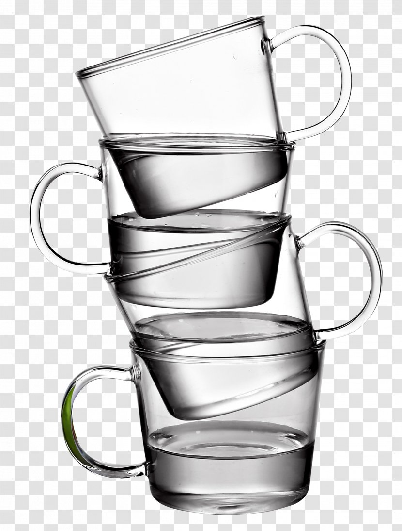 Glass Cup Euclidean Vector - Mug Transparent PNG