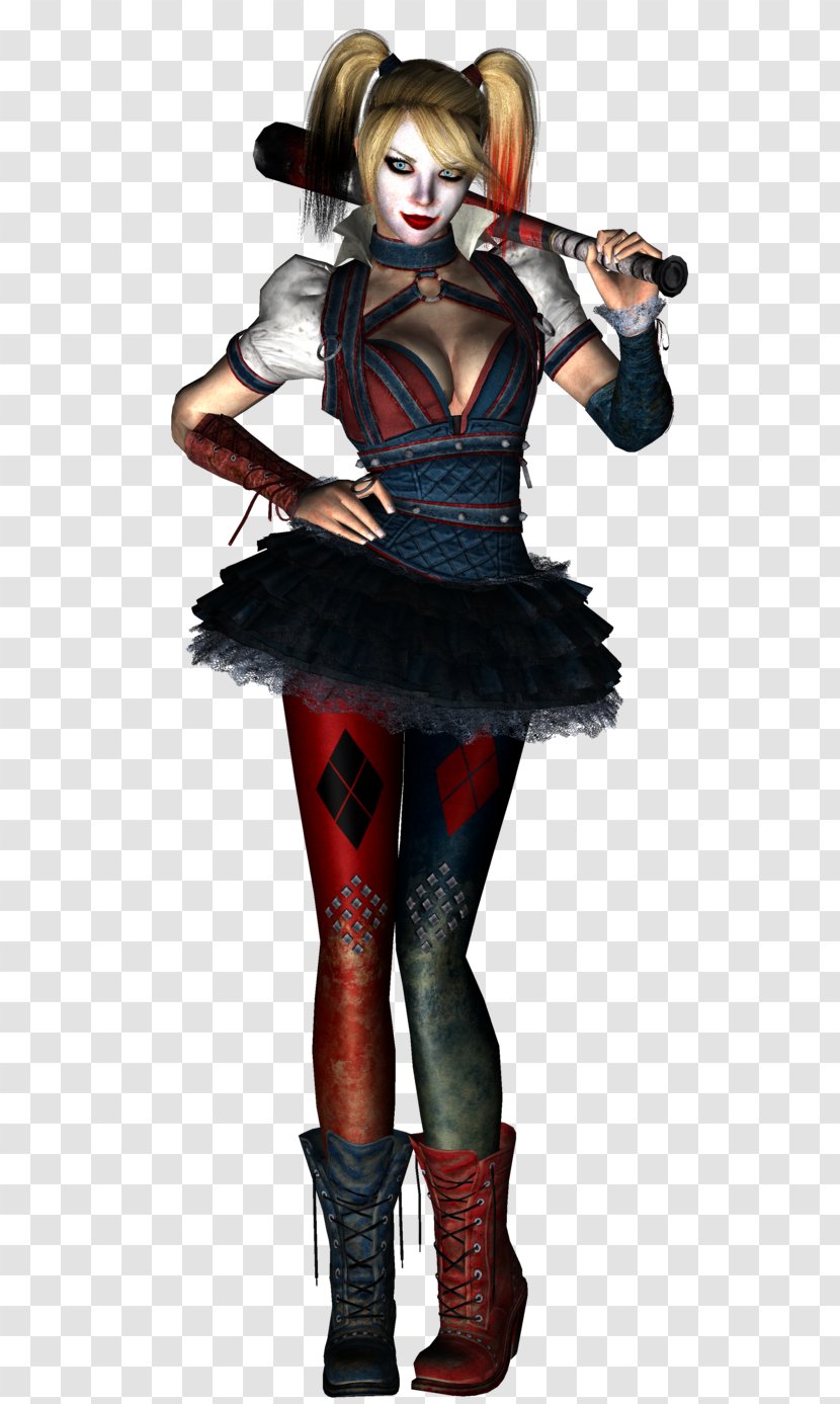 Batman: Arkham Knight Origins City Asylum Harley Quinn - Gotham Transparent PNG