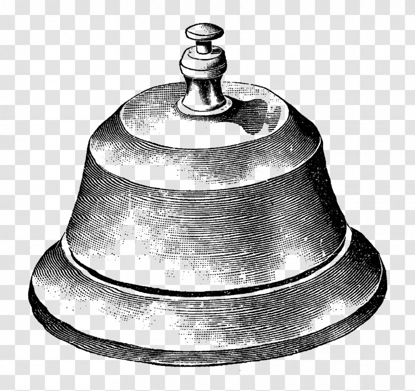 Online Chat Church Bell - White - Vintage Stamps Transparent PNG