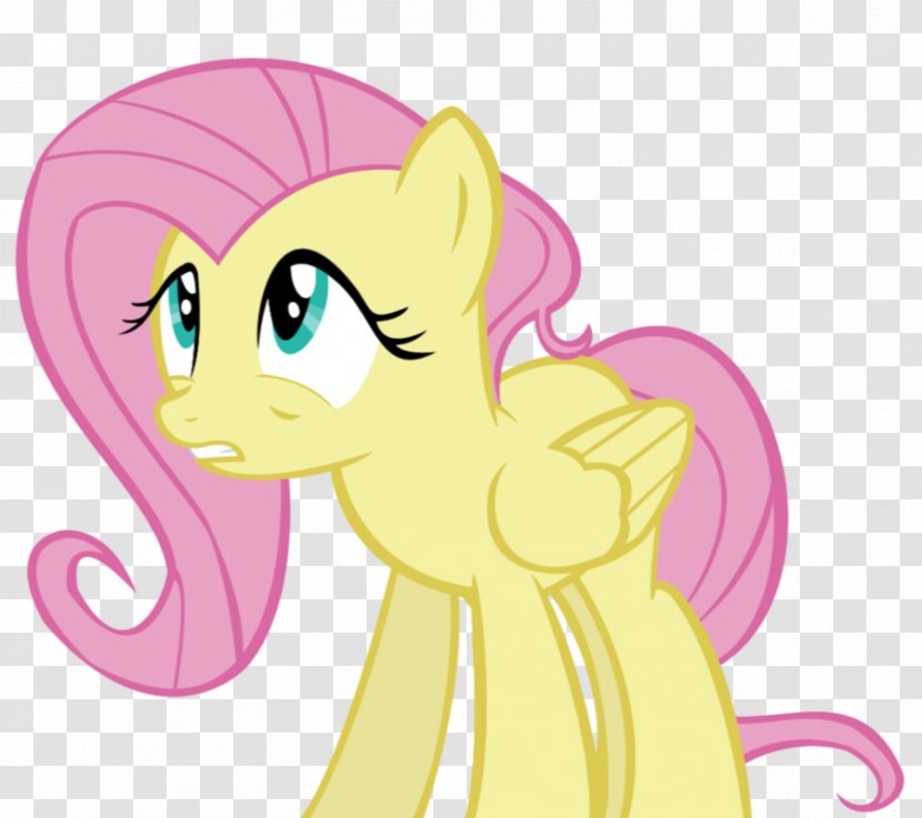 Fluttershy Pony Pinkie Pie Rarity Applejack - Silhouette - Kitten Transparent PNG