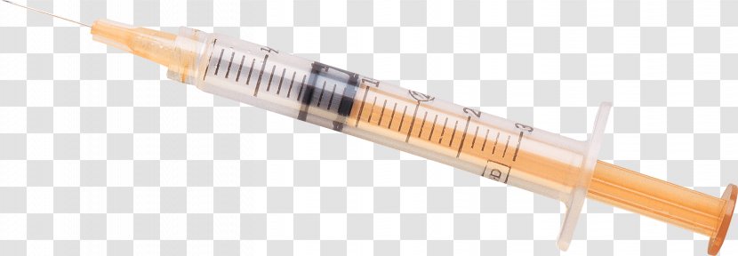 Syringe Injection Vaccine Therapy - Hypodermic Needle Transparent PNG