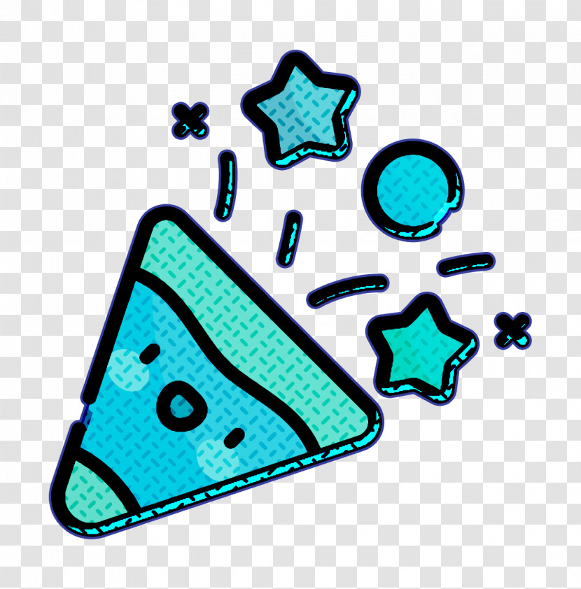 Confetti Icon Night Party Icon Transparent PNG