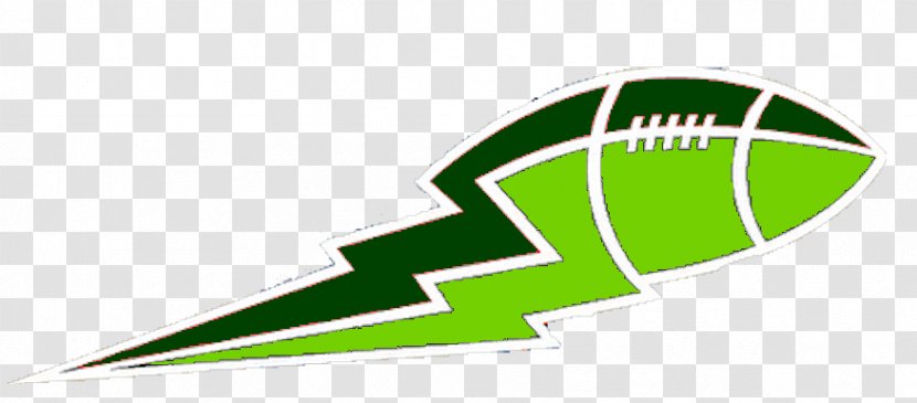Air Force Falcons Football American Lightning Red Clip Art - Green Cliparts Transparent PNG