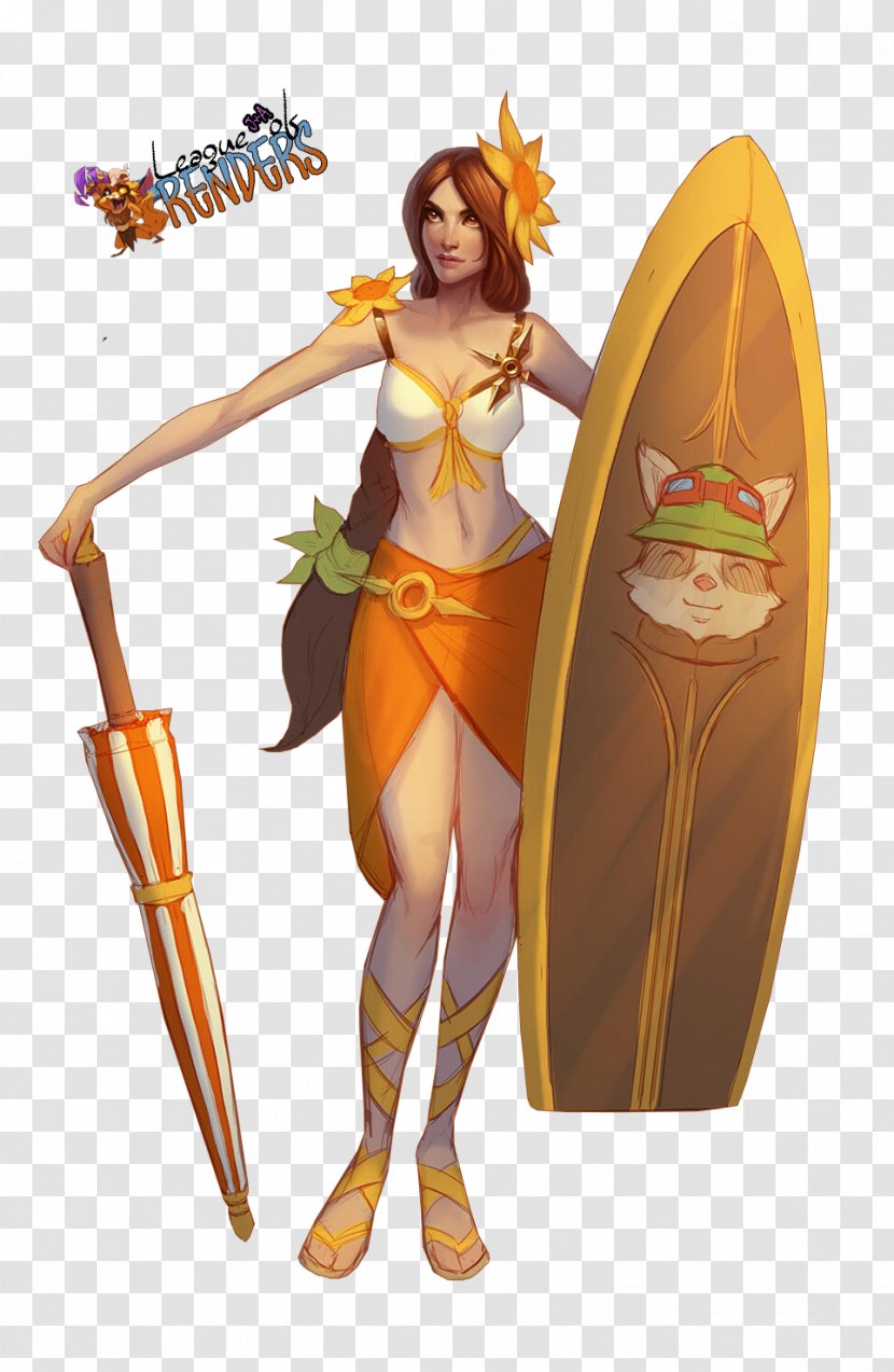 Thumbnail Party Illustration Video - Fictional Character - Leona Pennant Transparent PNG